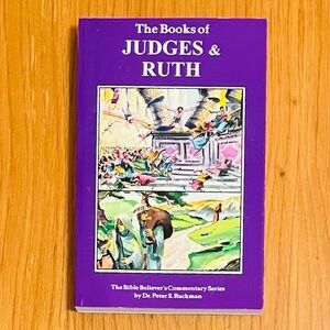 The Book of Judges Commentary by Dr. Peter Ruckman, Paperback (2015) *BRAND NEW*